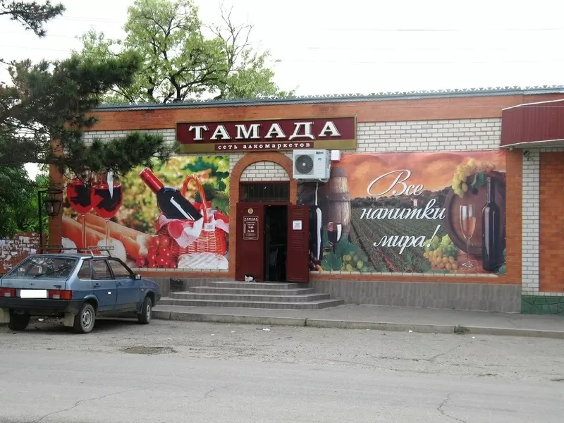 Продаются действующие - магазин,  кафе в с. Кочубеевское ул. Куличенко 2
